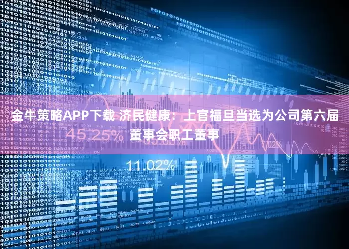 金牛策略APP下载 济民健康：上官福旦当选为公司第六届董事会职工董事